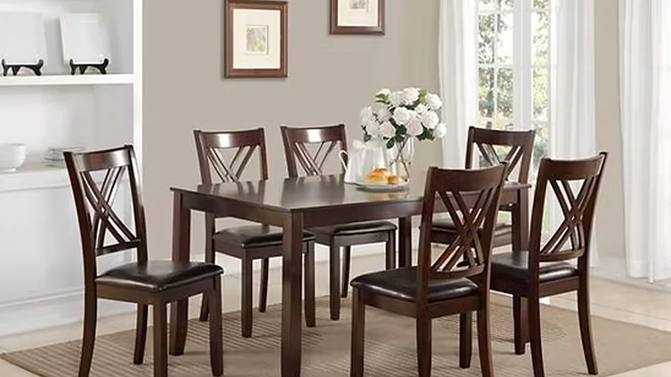 108 Solid Wood Dining Set